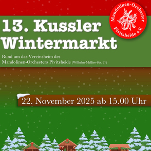Plakt zum 13. Kussler Wintermarkt