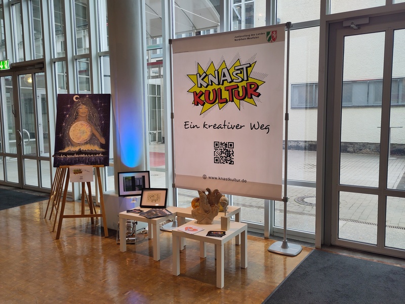 Sonderausstellung Knastkultur auf dem Präventionstag 2026