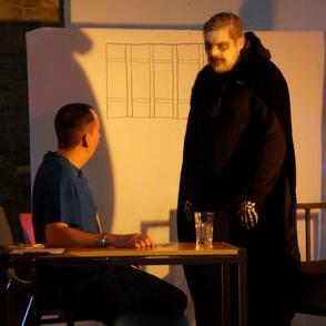 Szene aus dem Theaterstück