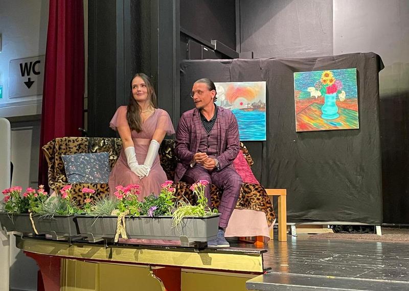 Szene aus dem Theaterstück