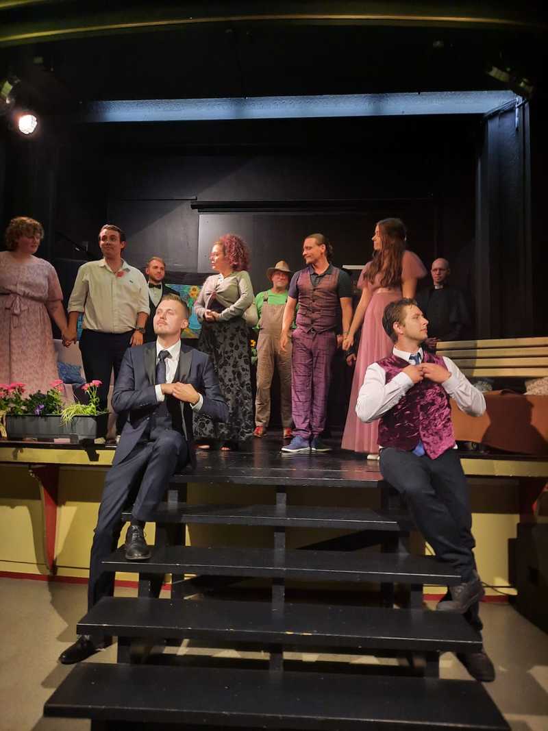 Szene aus dem Theaterstück