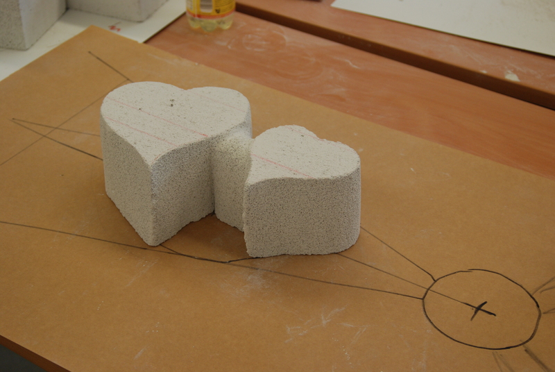 Projekt Stein-Skulpturen Bielefeld Brackwede