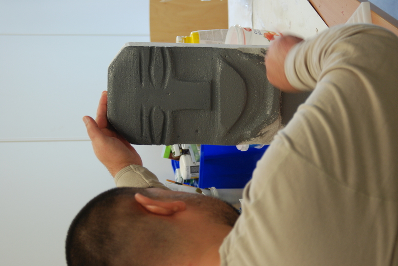 Projekt Stein-Skulpturen Bielefeld Brackwede