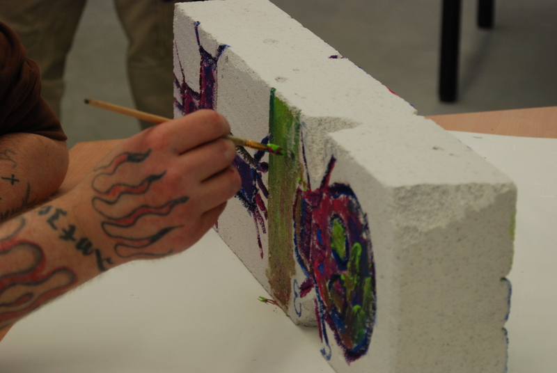 Projekt Stein-Skulpturen Bielefeld Brackwede