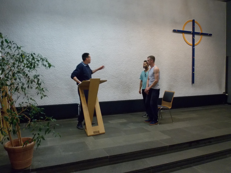 Theaterworkshop Übung Szene