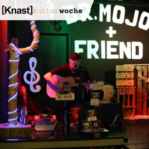 Dr Mojo auf der Bühne in der JVA Castrop Rauxel