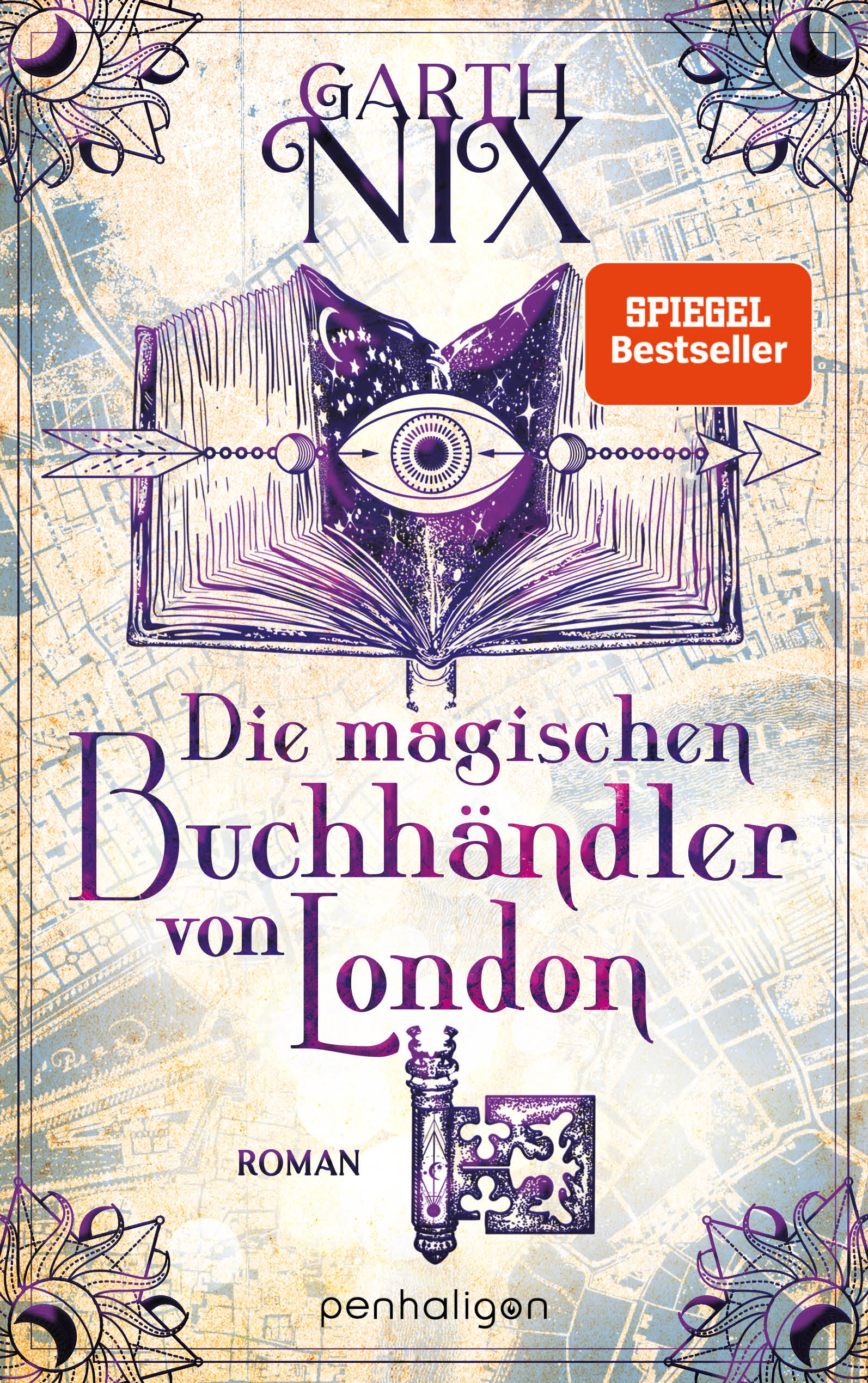 Cover des Buches "Die magischen Buchhändler von London" von Garth Nix