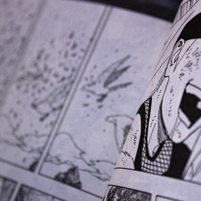 Ausschnitt aus einem Manga