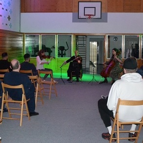 Das Musitheca Ensemble auf der Bühne