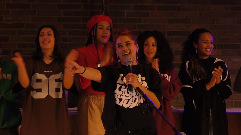 Der Chor Euphonic Tune Squad auf der Bühne