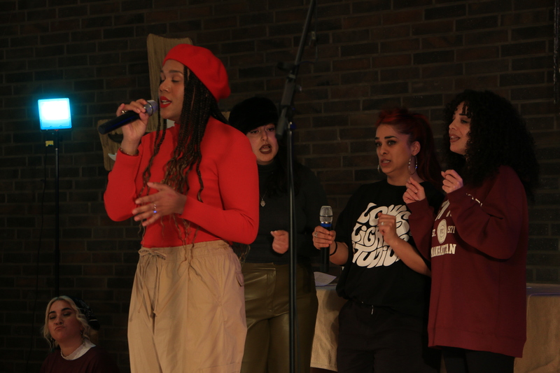 Der Chor Euphonic Tune Squad auf der Bühne