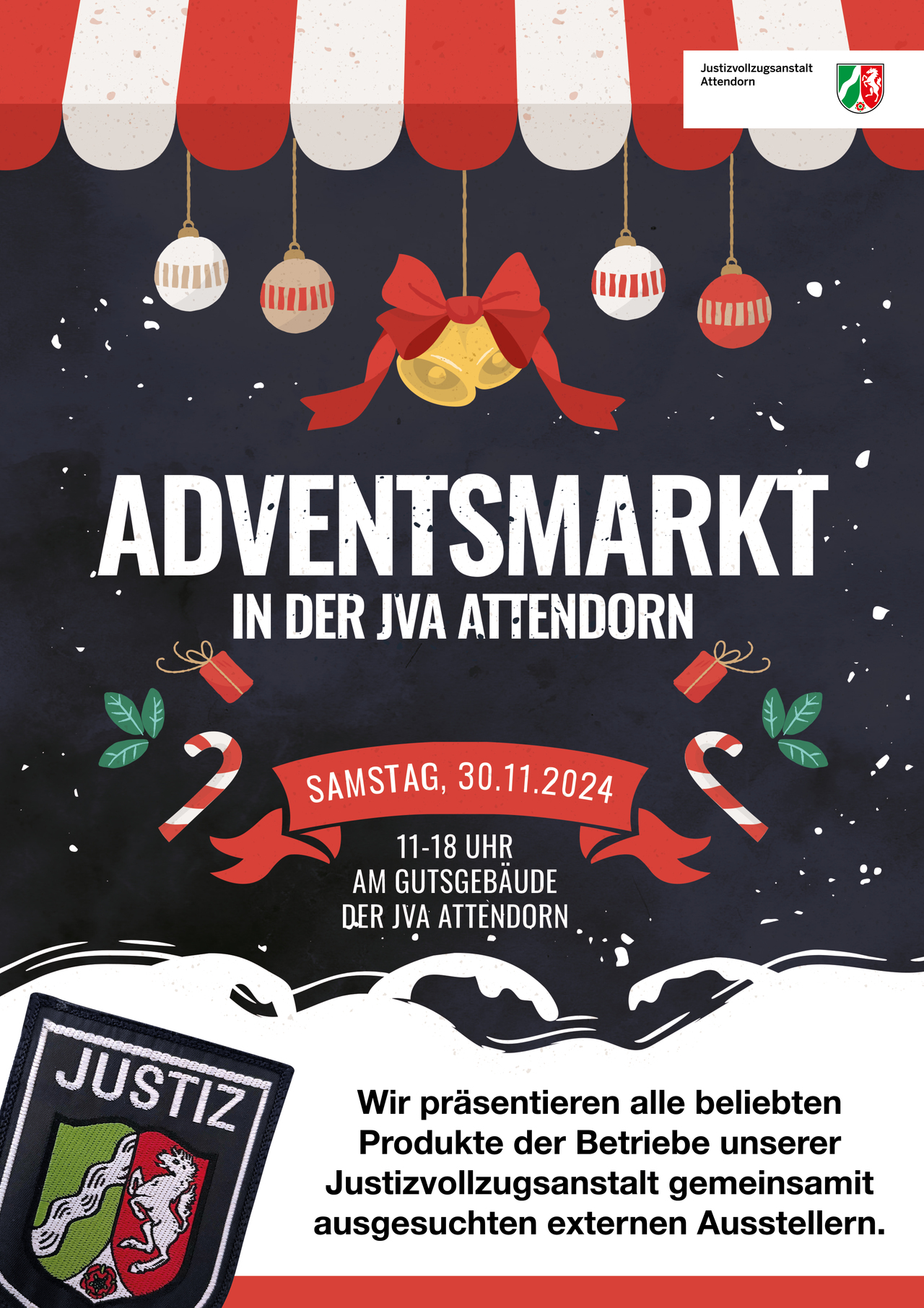 Plakat Adventsmarkt Attendorn 2024