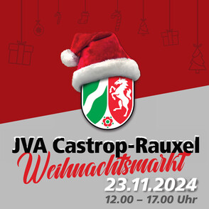 Flyer - Poster Weihnachtsmarkt JVA Castrop-Rauxel